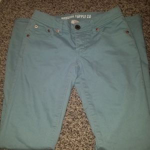 Mossimo Mint Jeggings